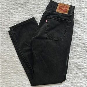 Levi's 505 Black Jeans